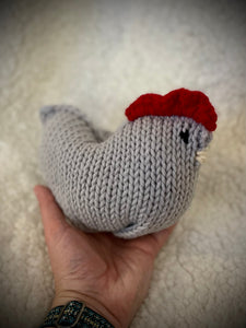 Large Knit Chicken