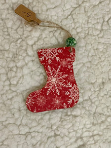 Decoupaged ornament