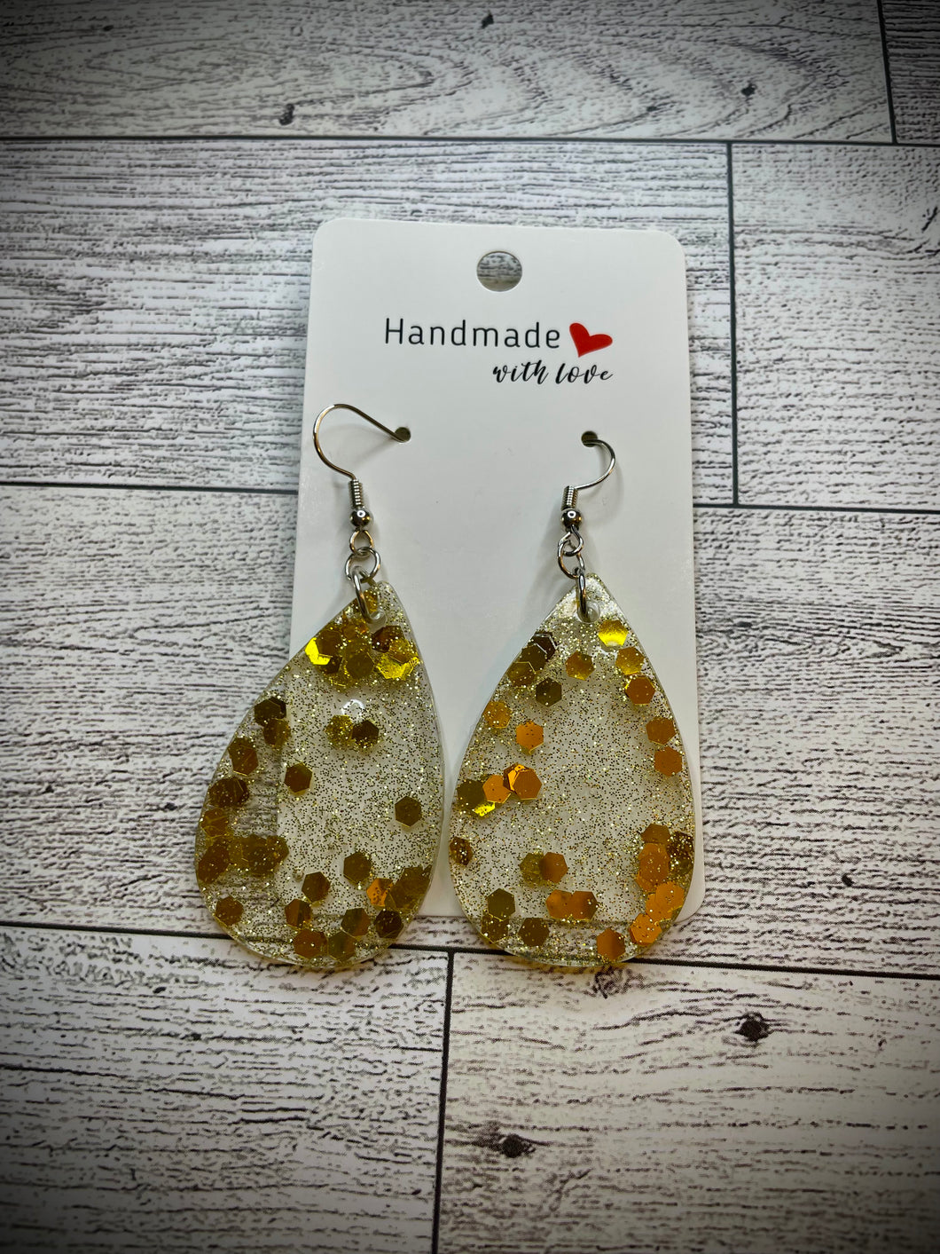 Handmade Resin Earrings