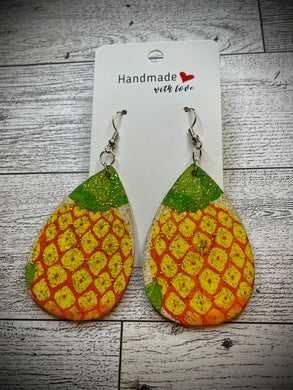 Mixed Media wooden Earrings