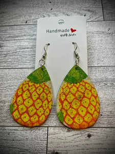 Mixed Media wooden Earrings