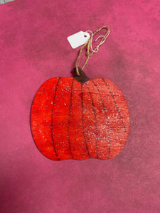 small pumpkin ornament