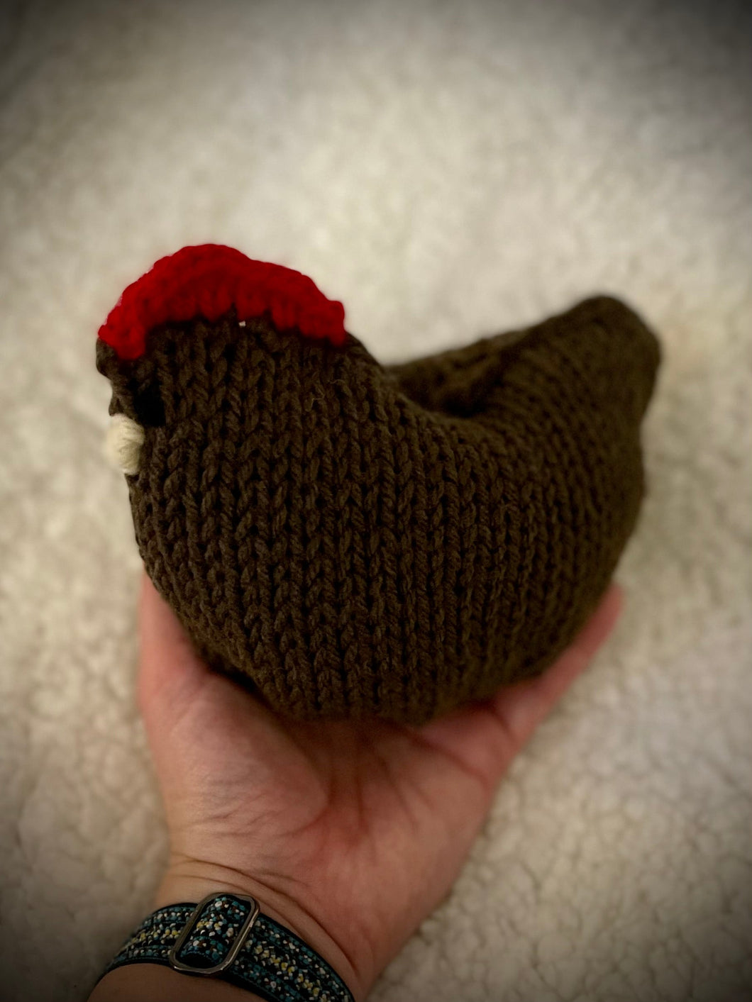 Large Knit Chicken