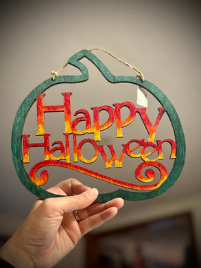 halloween sign