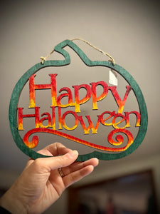 halloween sign