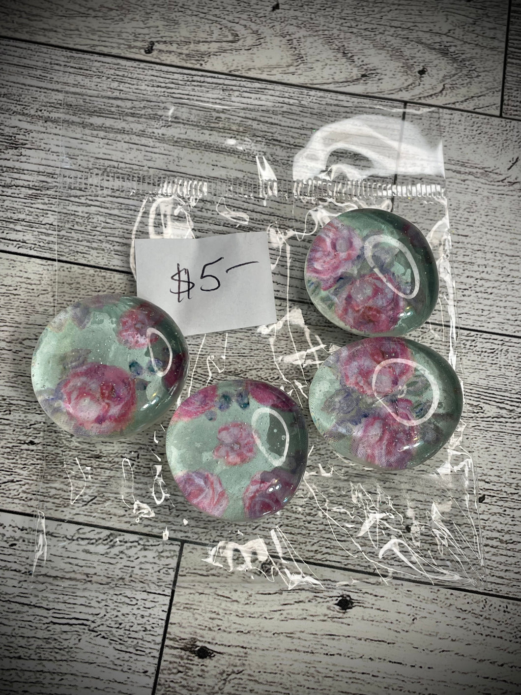 Set of 4 Handmade magnets