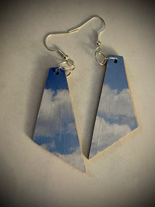 Mixed Media wooden Earrings