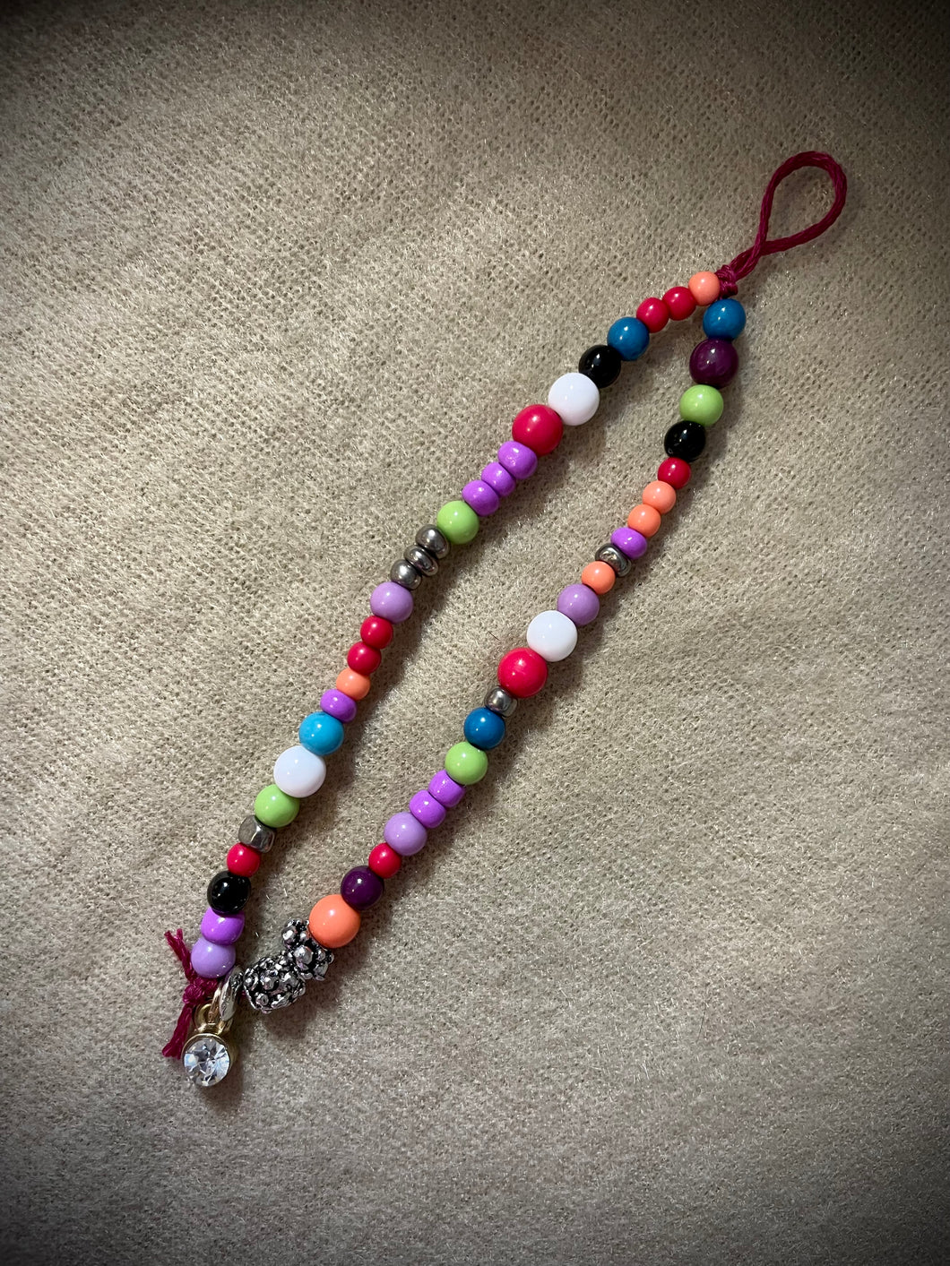 Cell phone charm