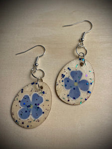 Mixed Media wooden Earrings