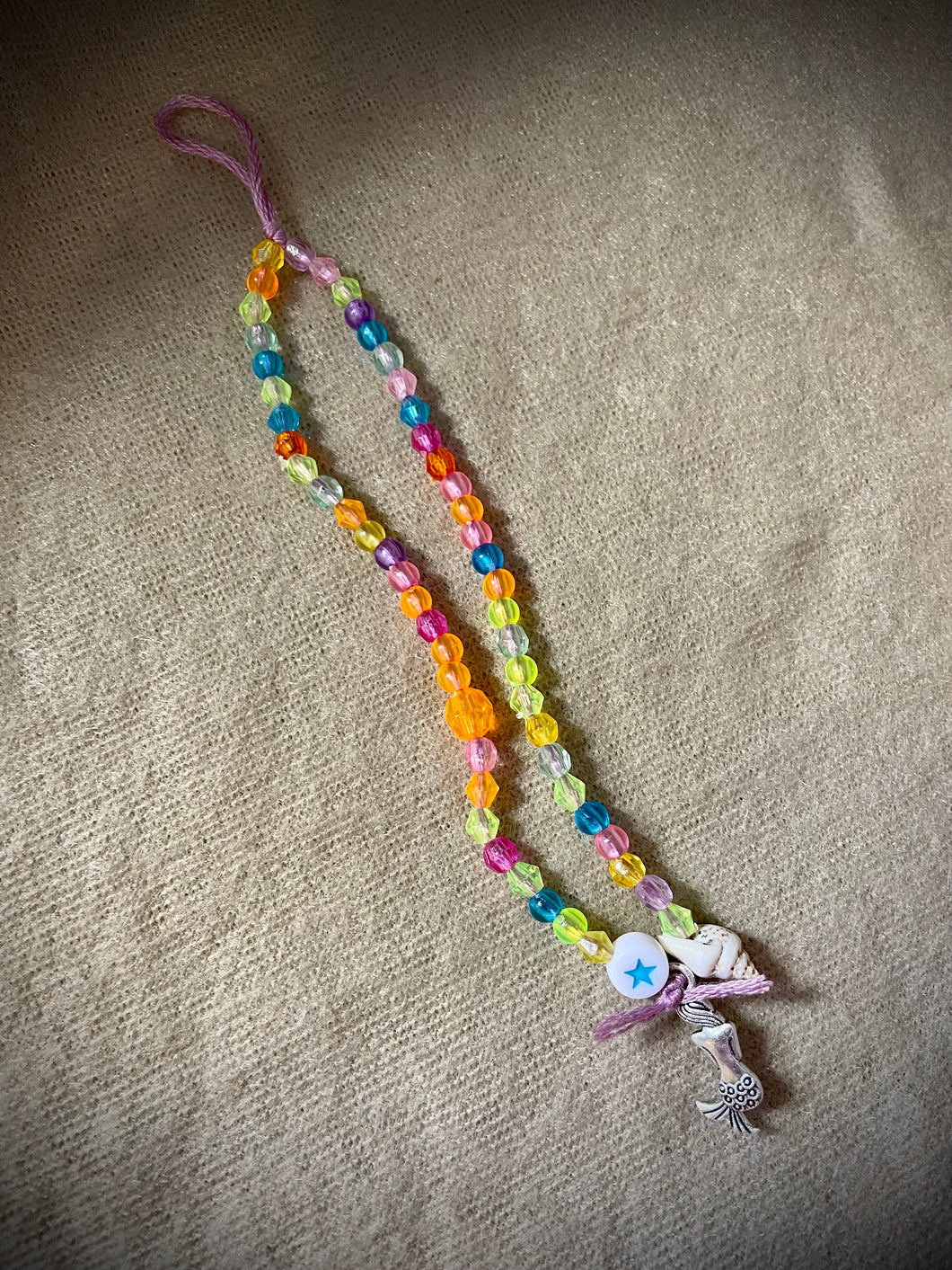 Cell phone charm