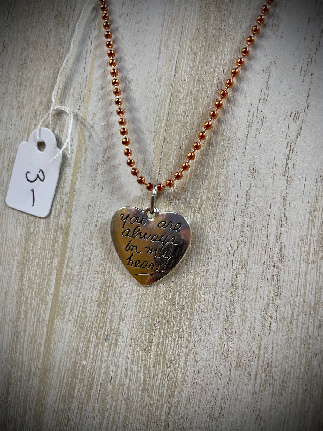 Ball chain necklace