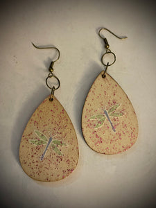 Mixed Media wooden Earrings