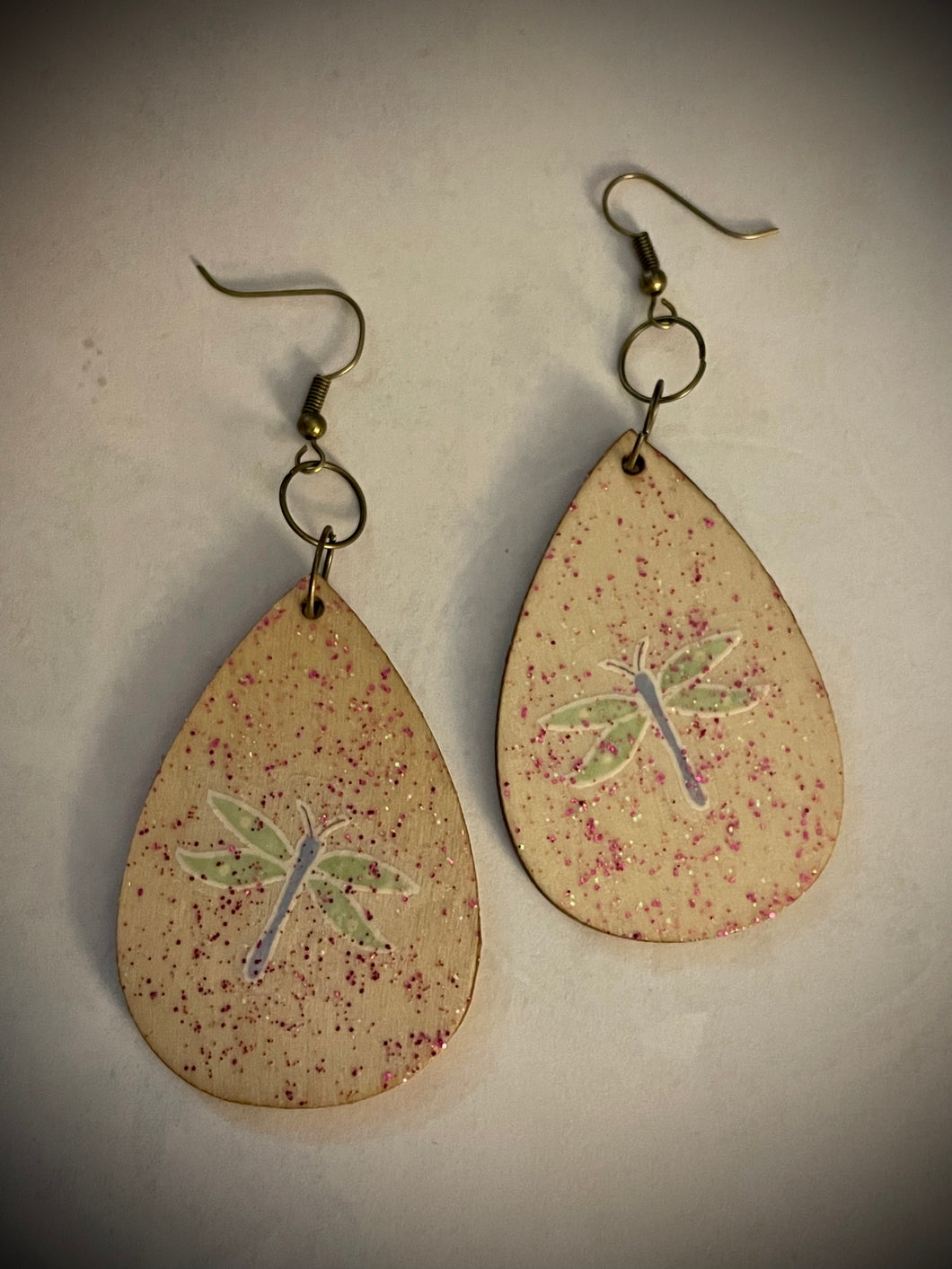 Mixed Media wooden Earrings
