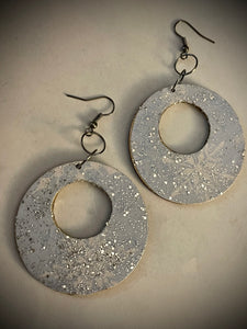 Mixed Media wooden Earrings